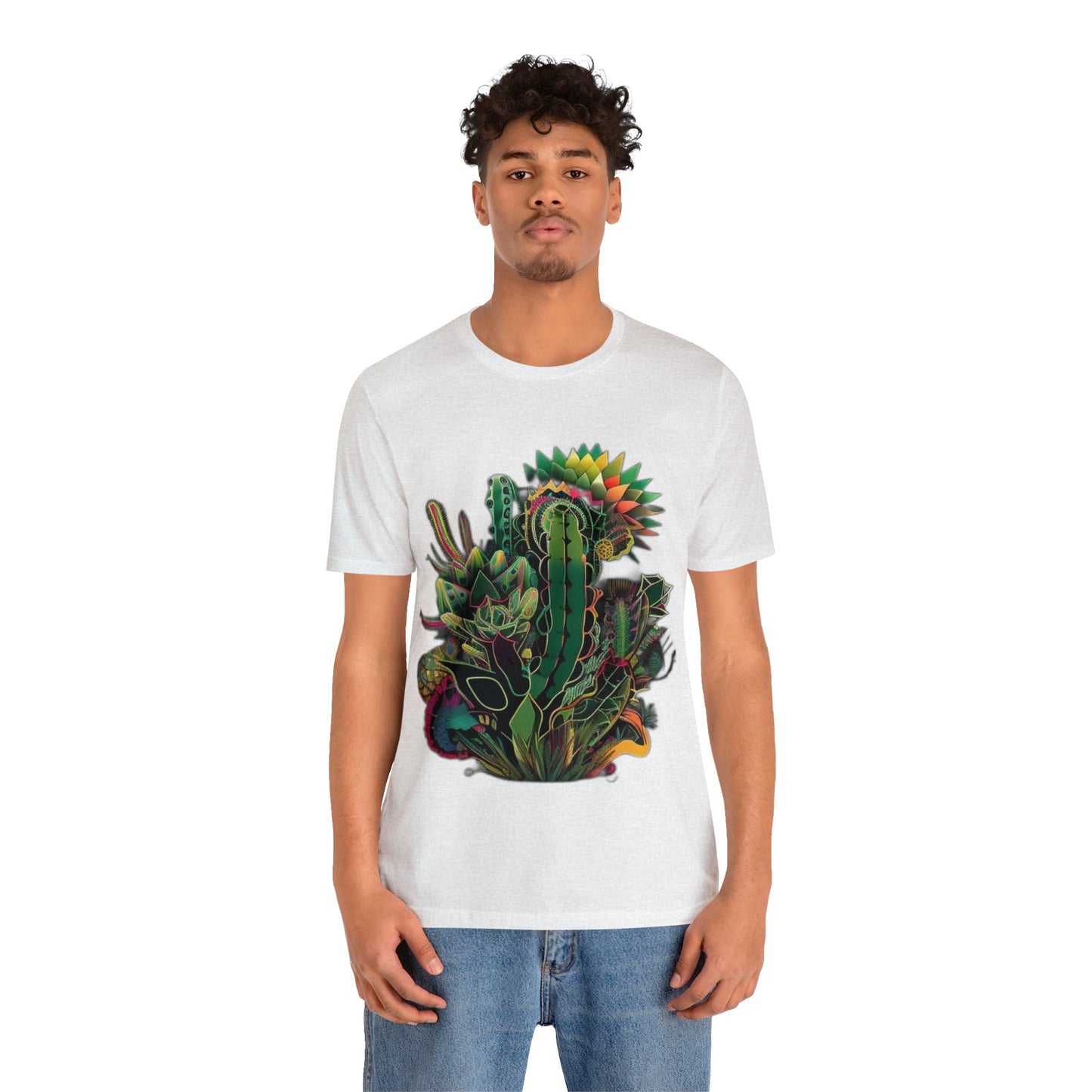 bright cactus Unisex Jersey Short Sleeve Tee