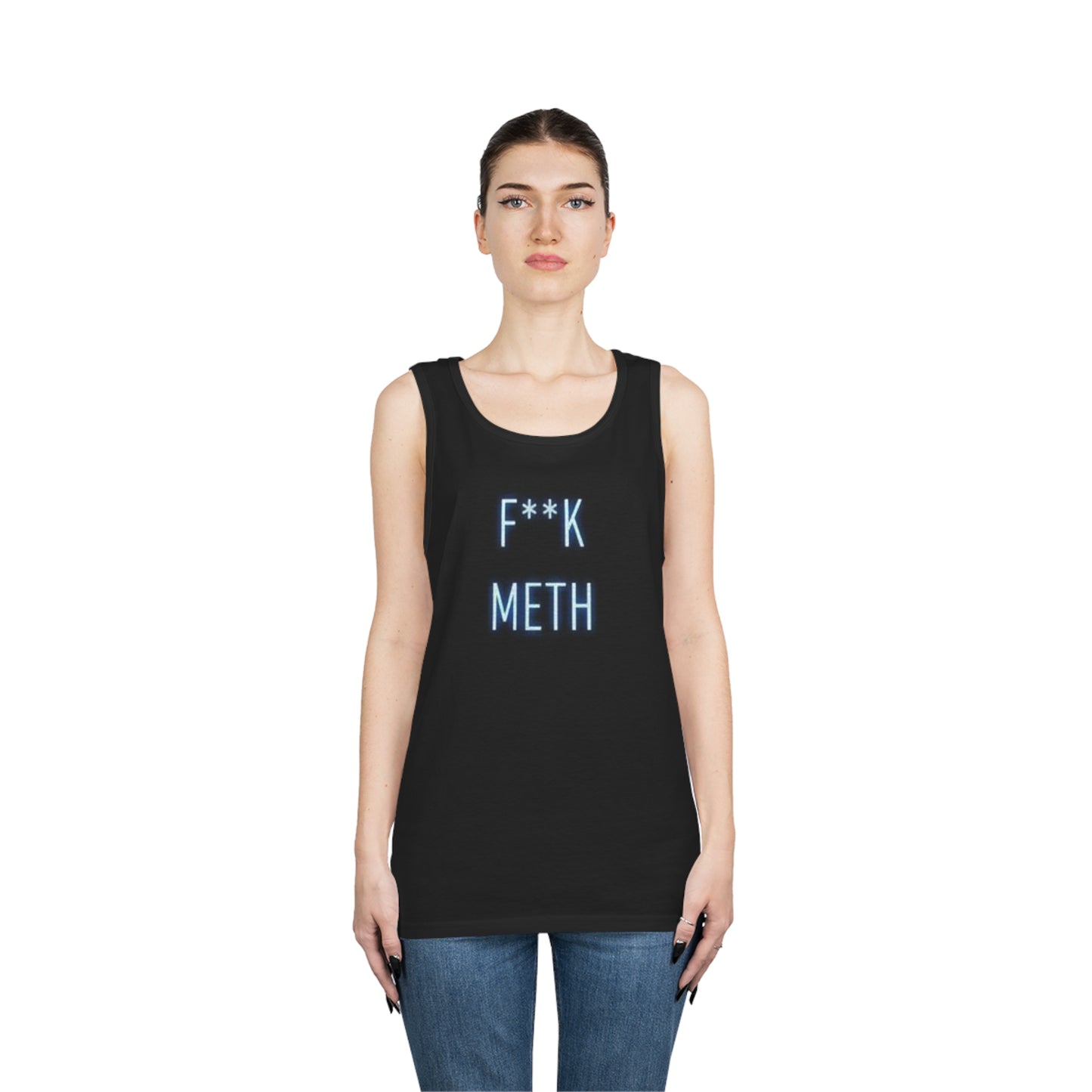 anti drug Unisex Heavy Cotton Tank Top