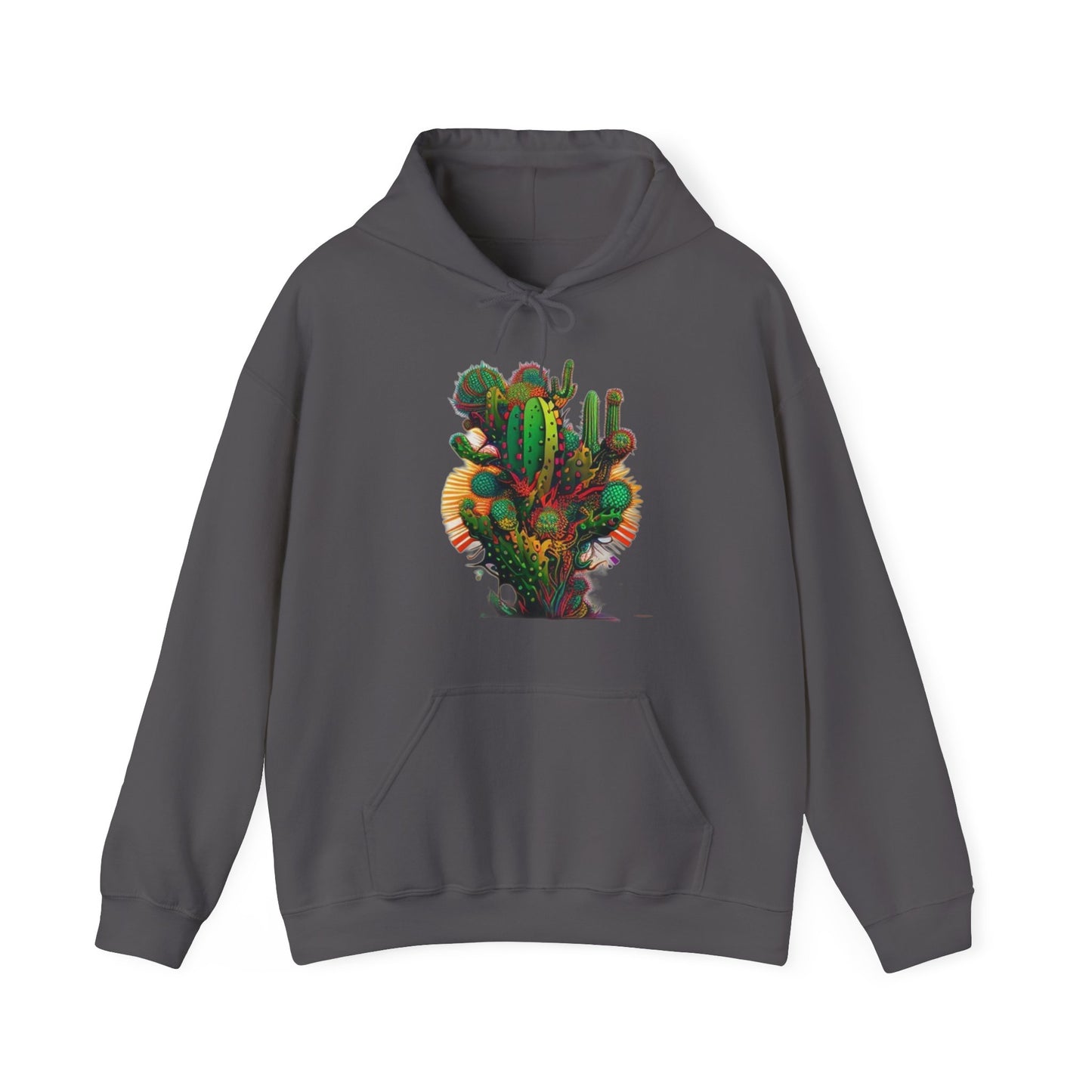 bright cactus Unisex Heavy Blend™ Hooded Sweatshirt