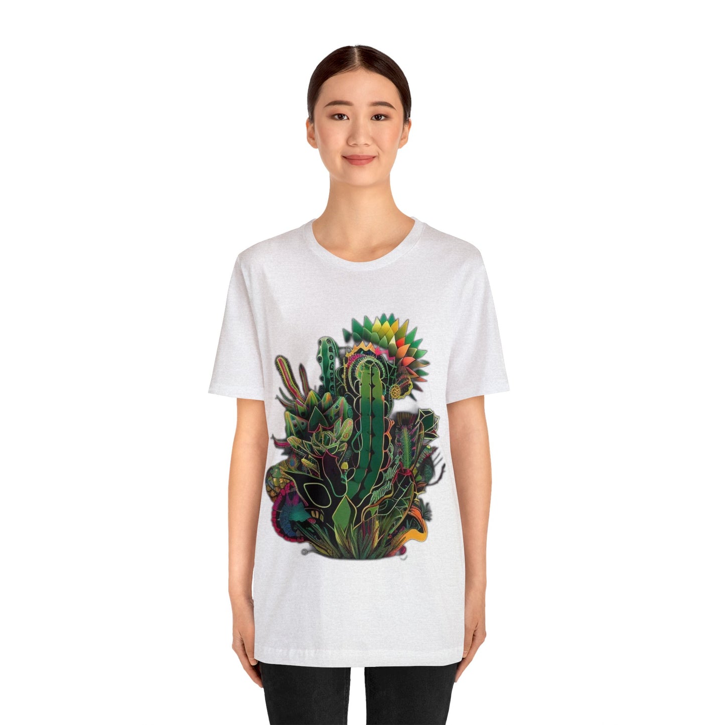 bright cactus Unisex Jersey Short Sleeve Tee