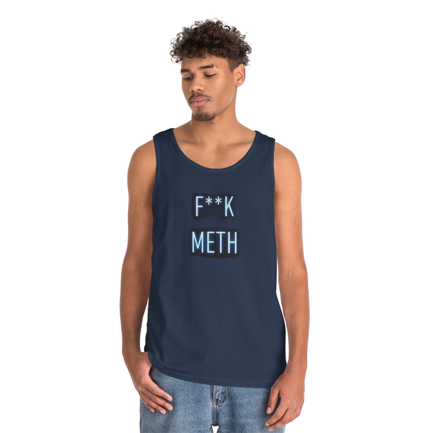 anti drug Unisex Heavy Cotton Tank Top