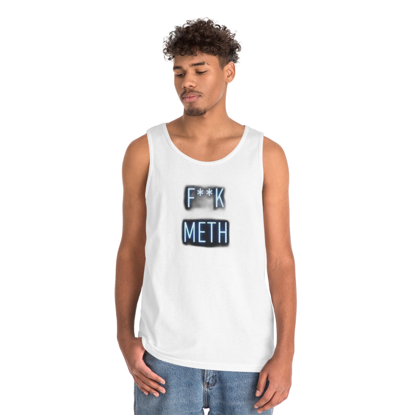 anti drug Unisex Heavy Cotton Tank Top