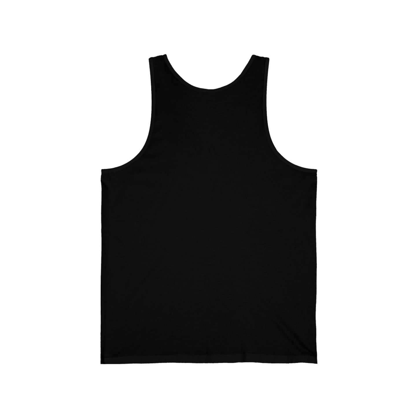 introspective black and white Unisex Jersey Tank