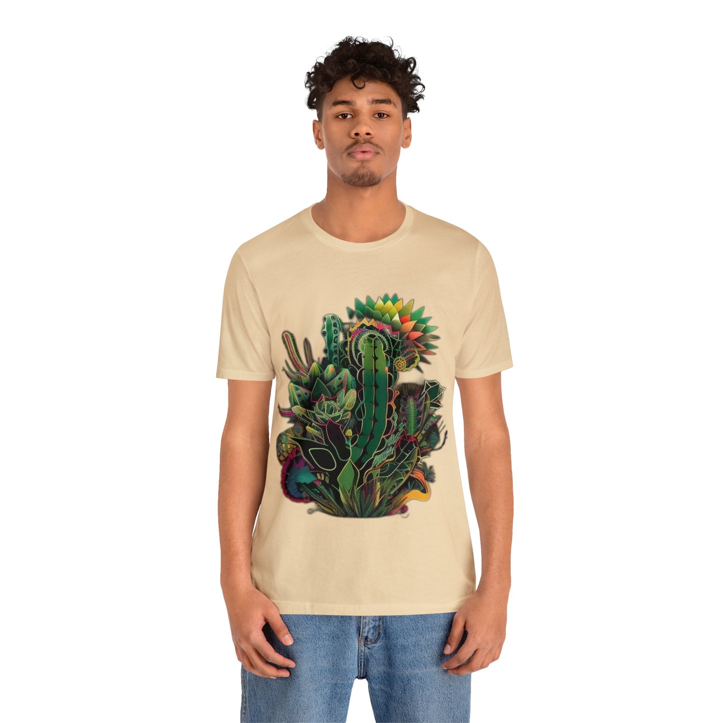 bright cactus Unisex Jersey Short Sleeve Tee