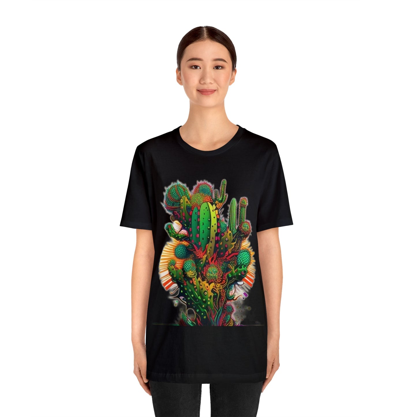 bright cactus Unisex Jersey Short Sleeve Tee