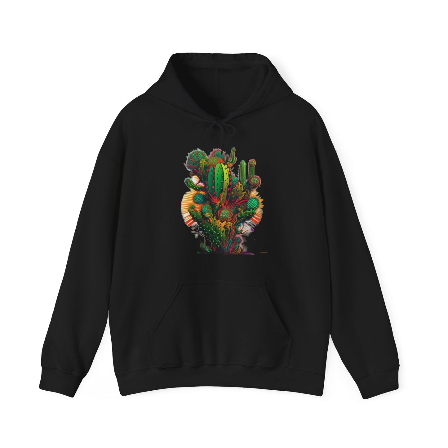 bright cactus Unisex Heavy Blend™ Hooded Sweatshirt