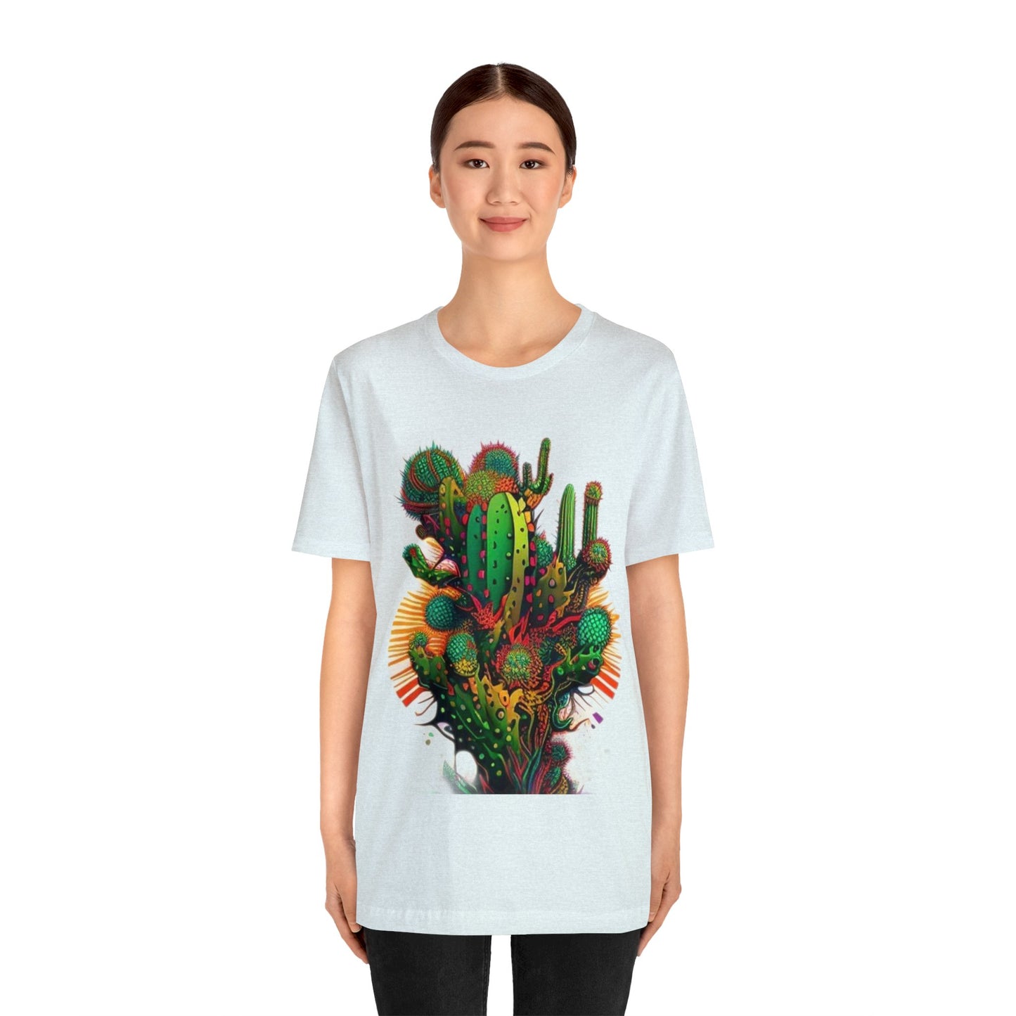 bright cactus Unisex Jersey Short Sleeve Tee