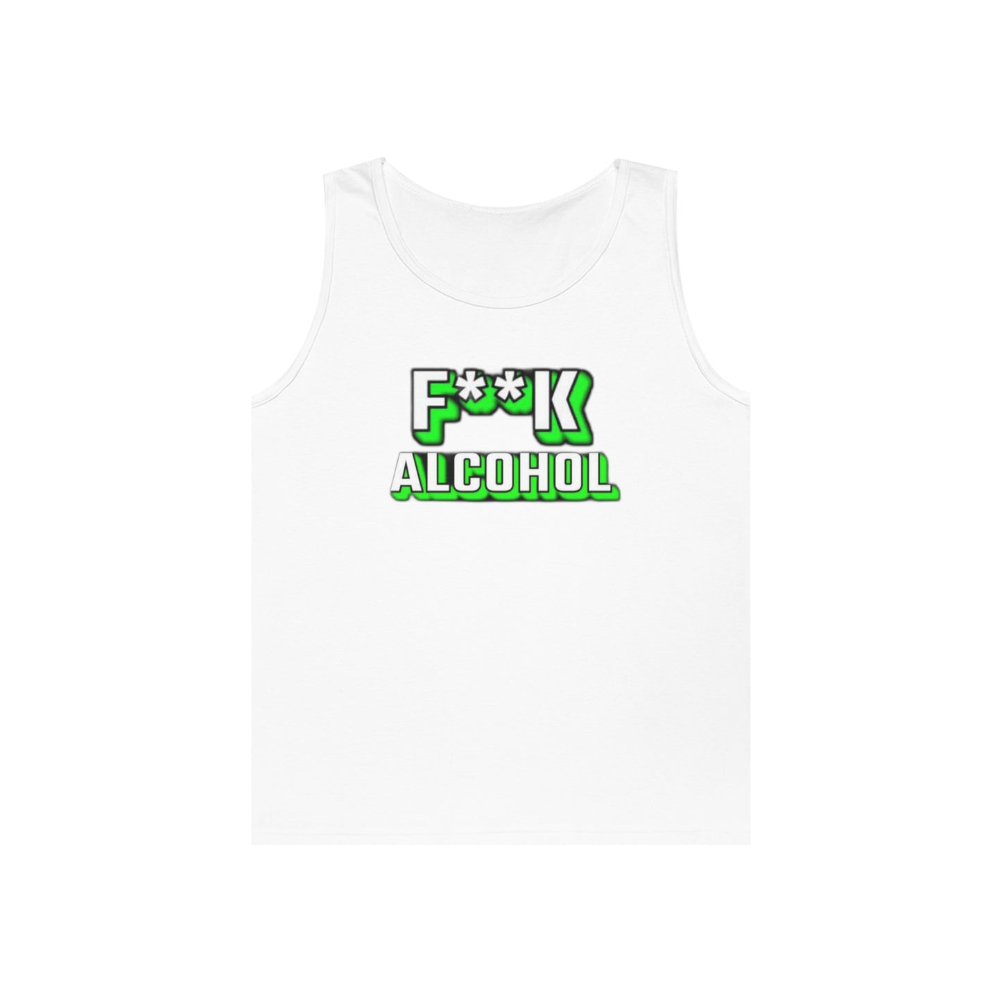 f alcohol Unisex Heavy Cotton Tank Top