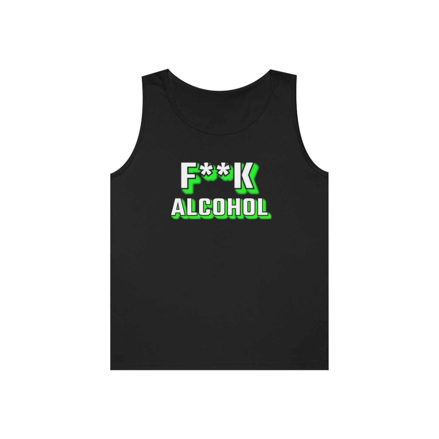 f alcohol Unisex Heavy Cotton Tank Top