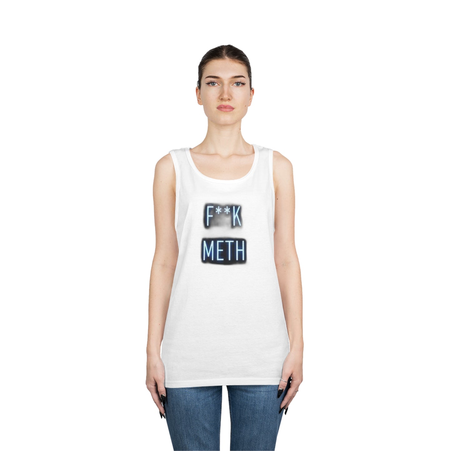 anti drug Unisex Heavy Cotton Tank Top