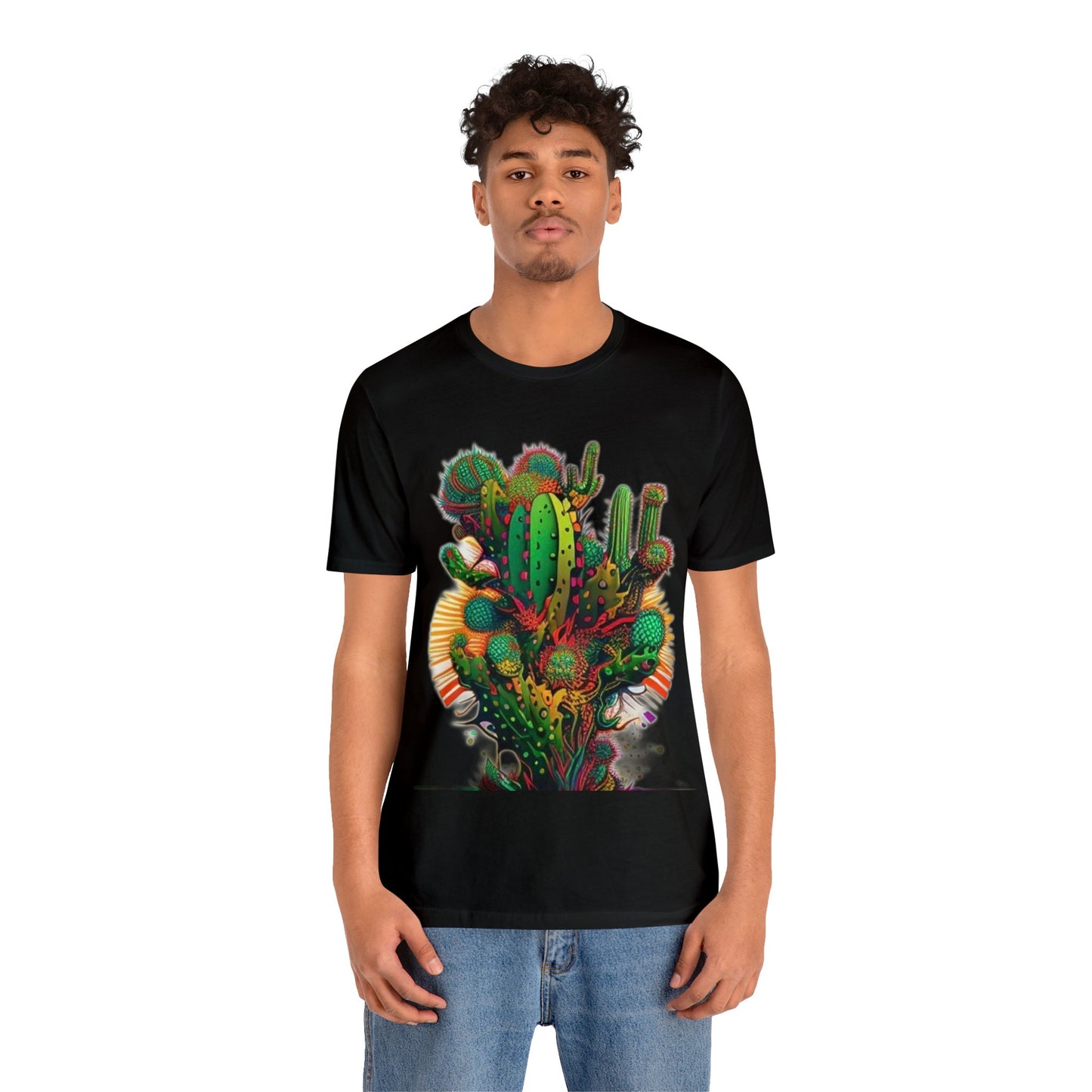 bright cactus Unisex Jersey Short Sleeve Tee