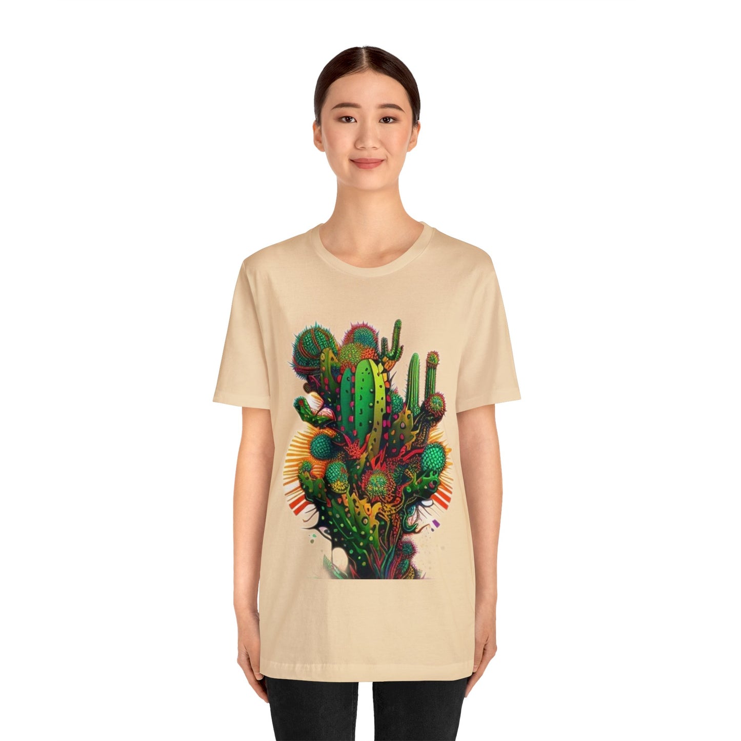 bright cactus Unisex Jersey Short Sleeve Tee