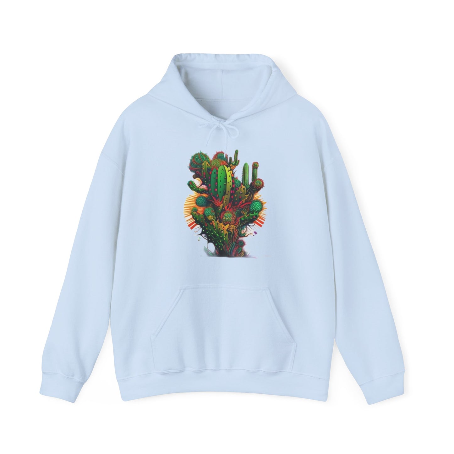 bright cactus Unisex Heavy Blend™ Hooded Sweatshirt