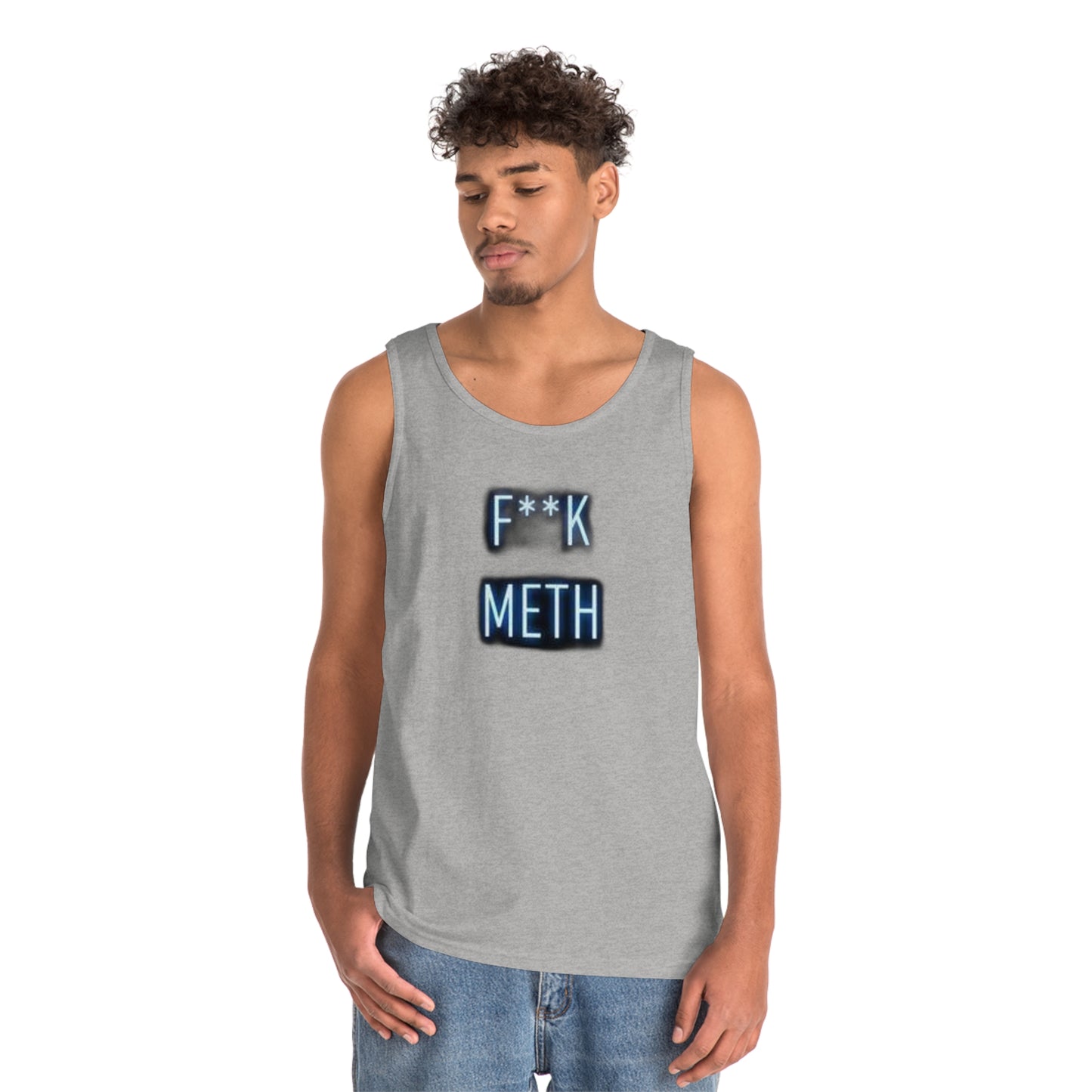 anti drug Unisex Heavy Cotton Tank Top