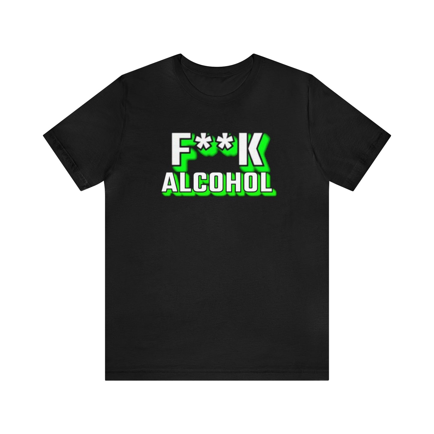 f alcohol Unisex Jersey Short Sleeve Tee