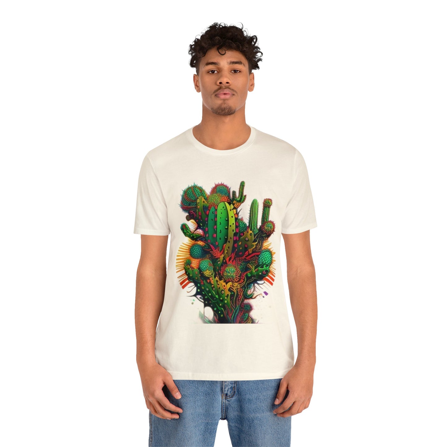 bright cactus Unisex Jersey Short Sleeve Tee