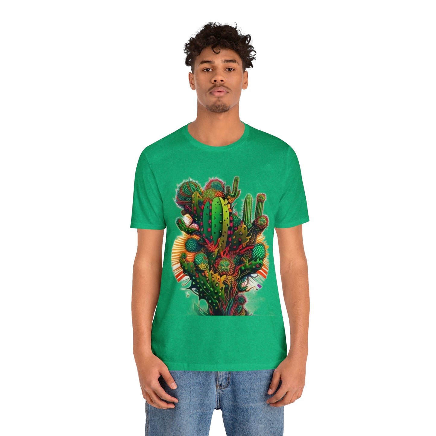 bright cactus Unisex Jersey Short Sleeve Tee