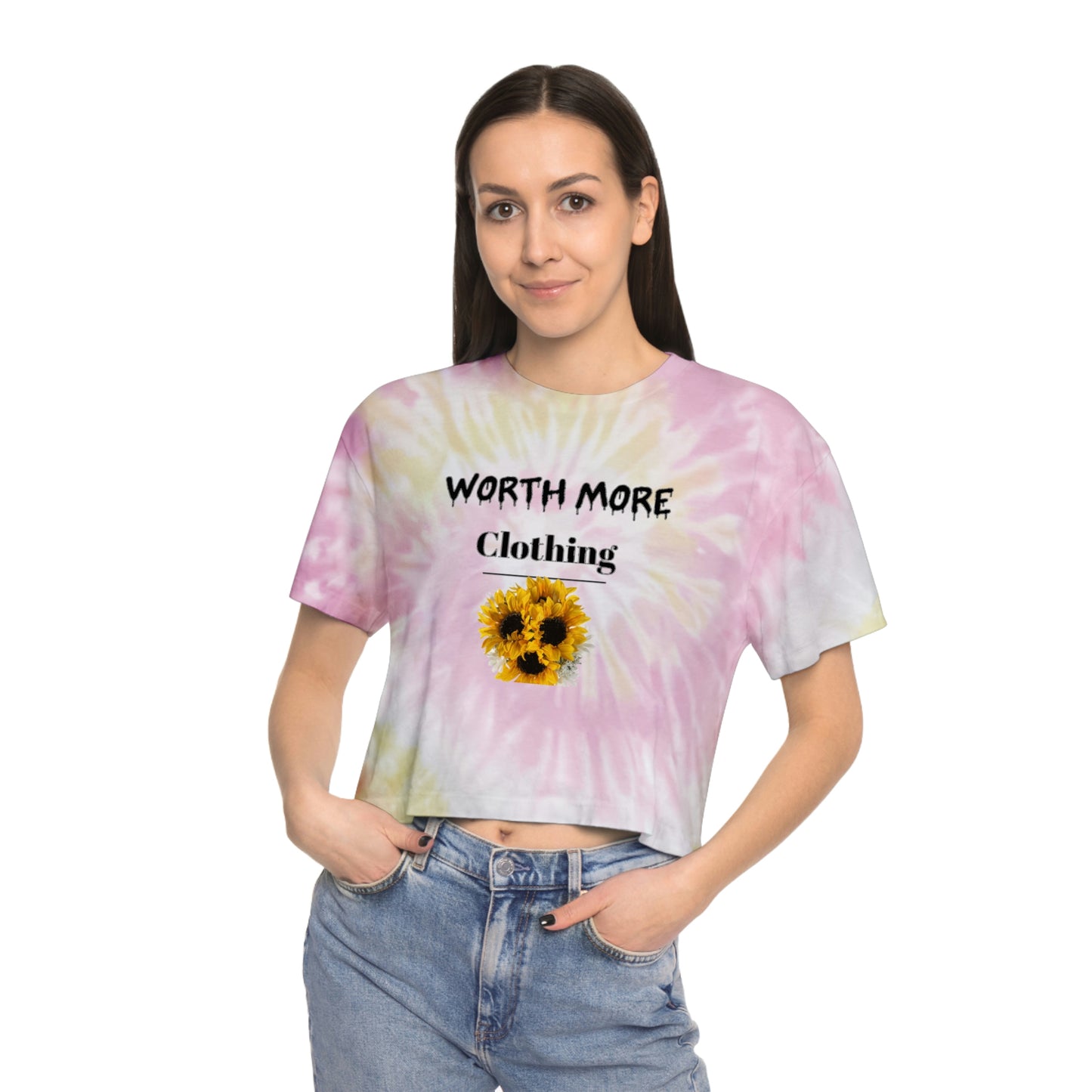 Women's Tie-Dye Crop Tee